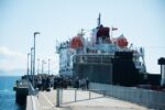 calmac ferry on the isle of coll